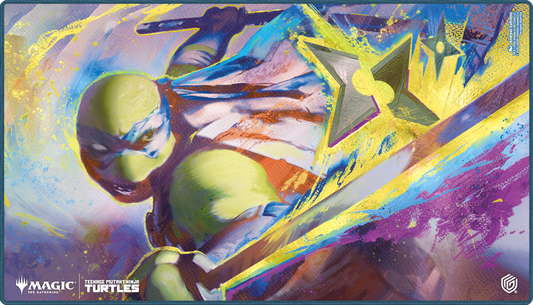 UG PLAYMAT MTG TEENAGE MUTANT NINJA TURTLES - LEONARDO'S TECHNIQUE