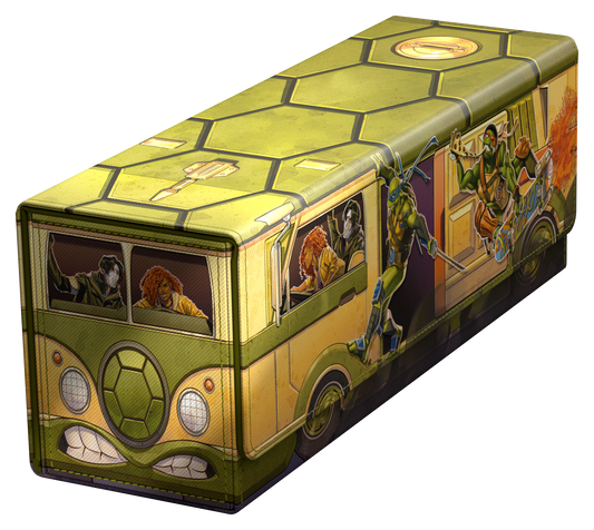 UG DECK CASE ARKHIVE 400+ XENOSKIN MTG TEENAGE MUTANT NINJA TURTLES - TURTLES VAN