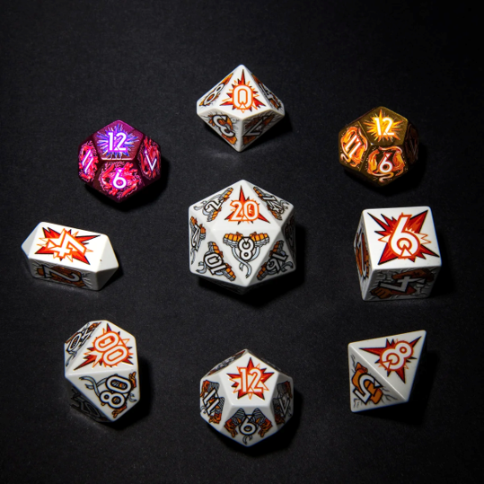 DAGGERHEART HOPE & FEAR 9-DIE RPG SET BRAWLER