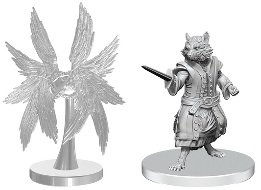 PF UNPAINTED MINIS WV27 PROCYAL (RACCOON AGATHION) & ZOAEM (RING ARCHON)