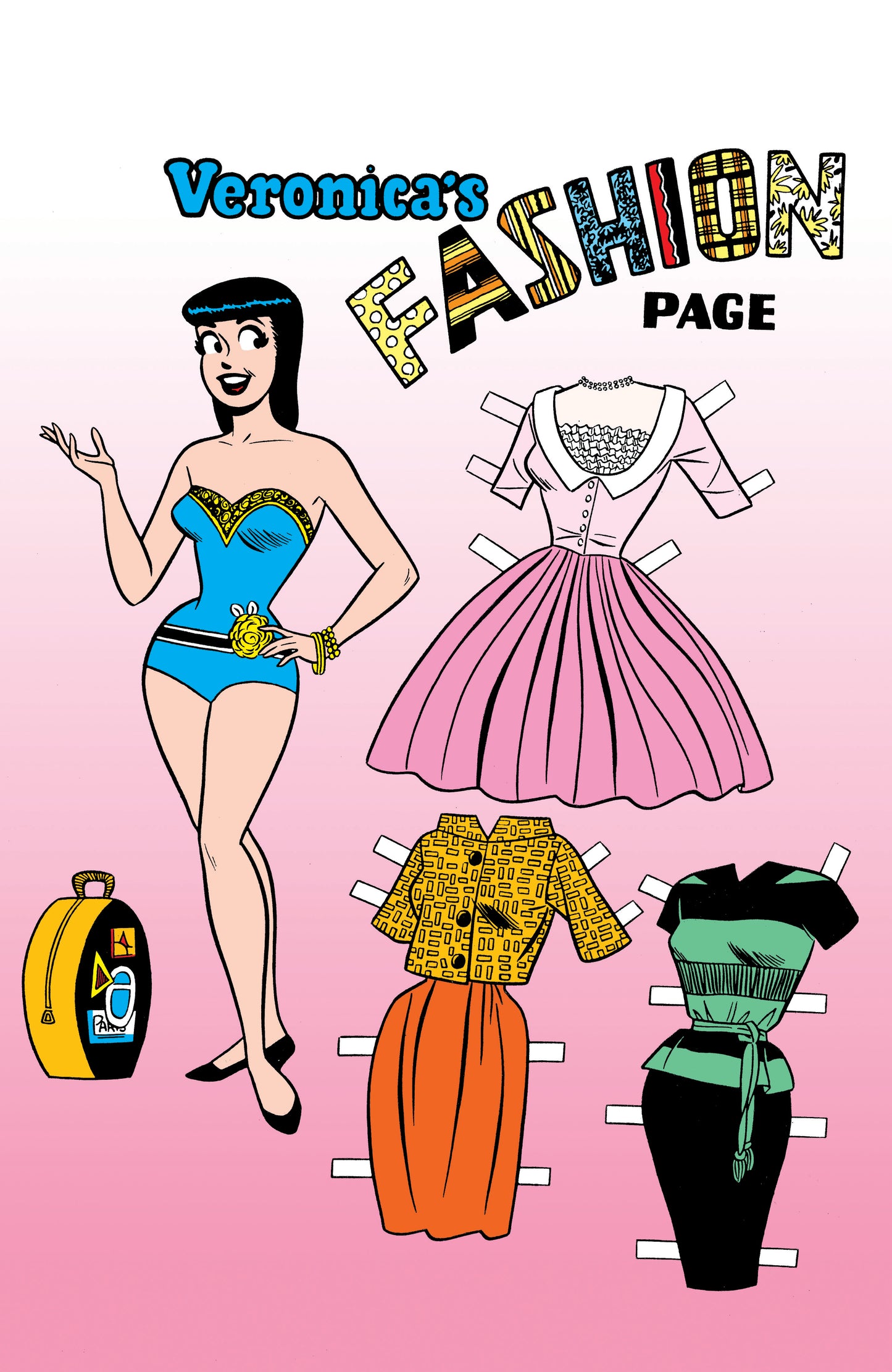 ARCHIE COMICS 85TH ANNIVERSARY PRESENTS: BETTY & VERONICA FASHION PAGES (O.S.)