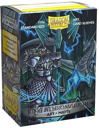DRAGON SHIELD SLEEVES MATTE KING ATHROMARK III 100T