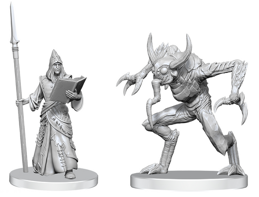 PF UNPAINTED MINIS WV27 VLORIAK (DESPOILER DEMON) & DEMONOLOGIST