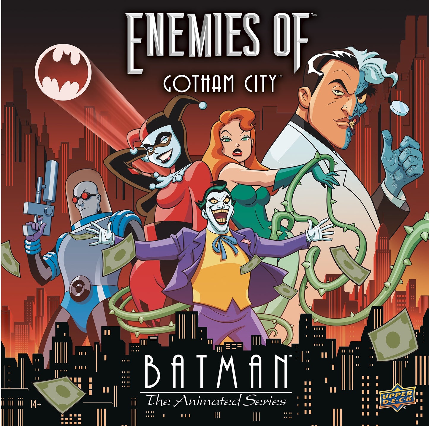 BATMAN THE ANIMATED SERIES ENEMIES OF GOTHAM CITY