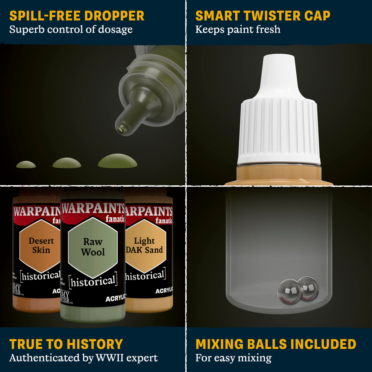HISTORICAL: WWII GERMAN AFRIKA CORPS PAINT SET