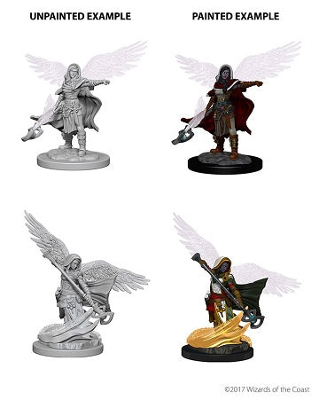 DND UNPAINTED MINIS WV4 AASIMAR FEMALE WIZARD