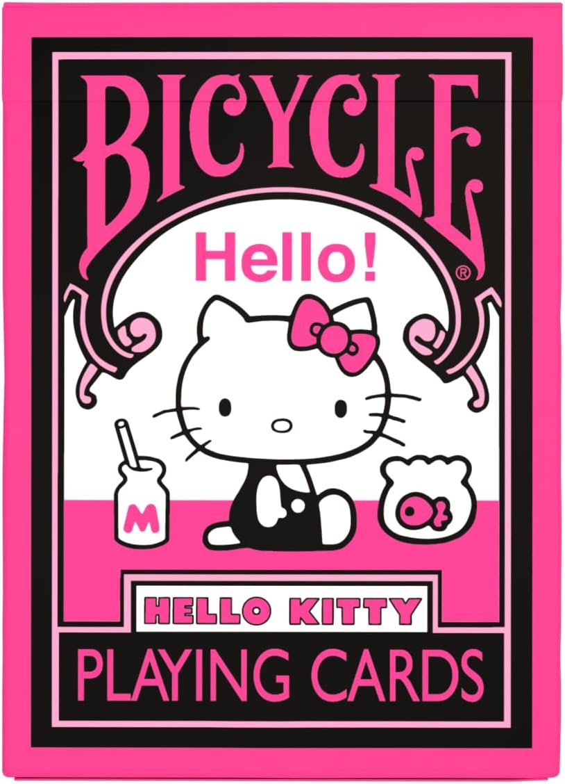BICYCLE - HELLO KITTY BLACK AND PINK