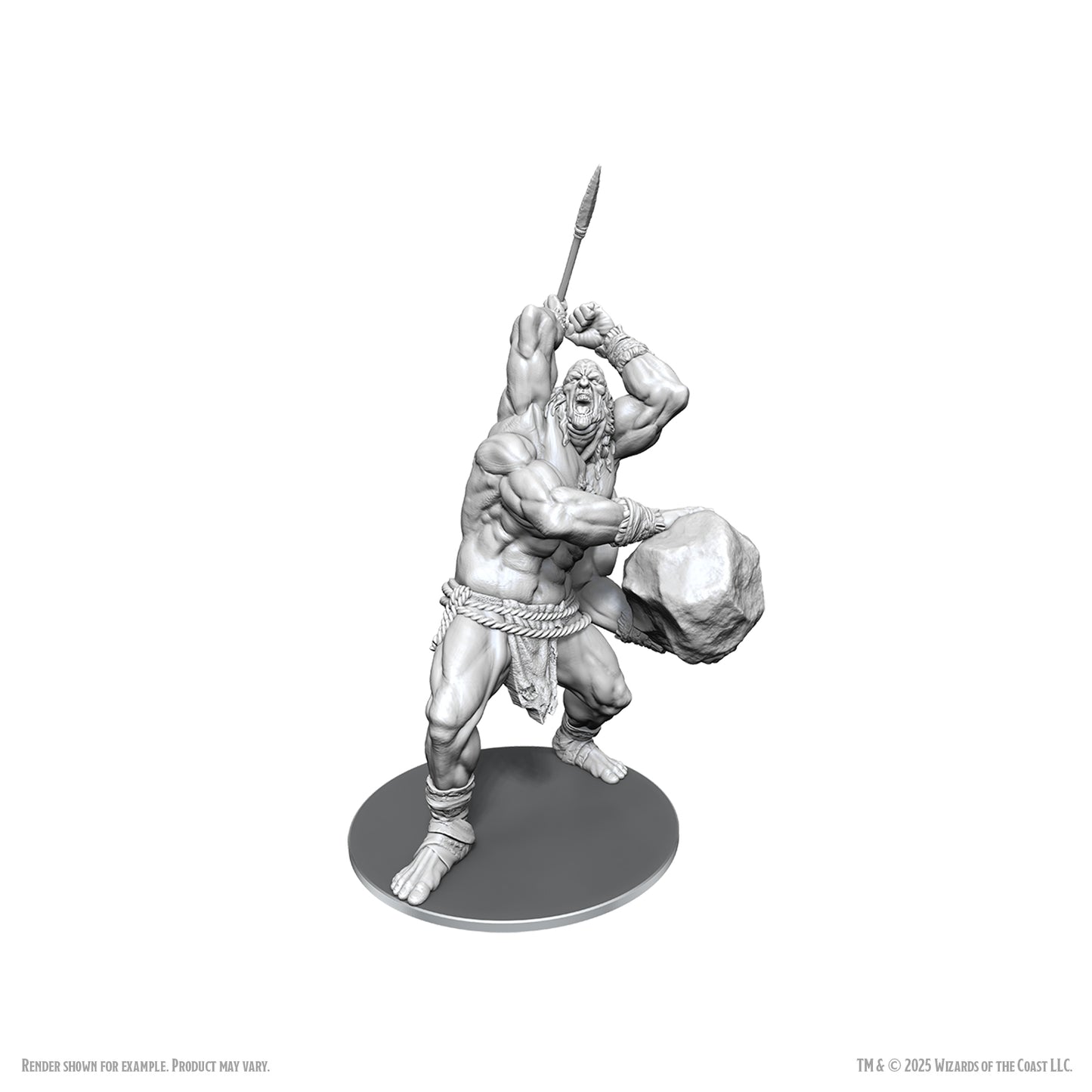 DND UNPAINTED MINIS WV26 B'ROHG
