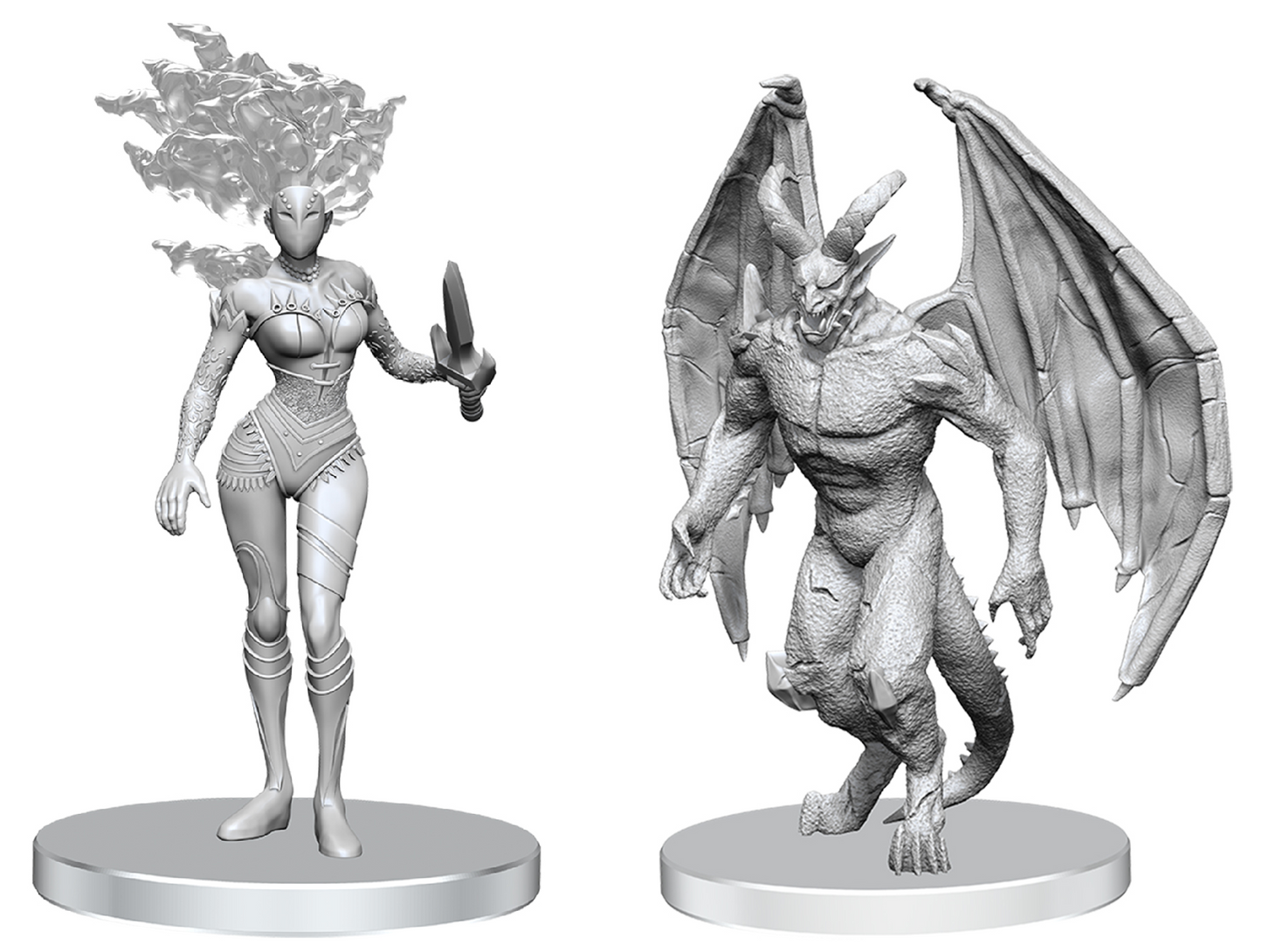 PF UNPAINTED MINIS WV27 GARGOYLE & SHAE