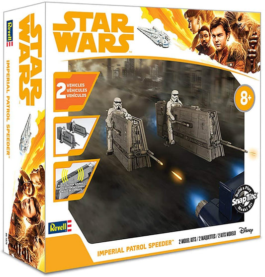 Solo Star Wars SnapTite 1/28 Scale Model Kit Imperial Patrol Speeder