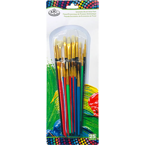 Royal Langnickel 25 Piece Scholastic Brush Value Pack