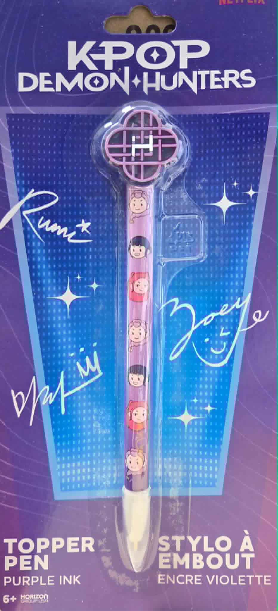 K-POP DEMON HUNTER Topper Pen