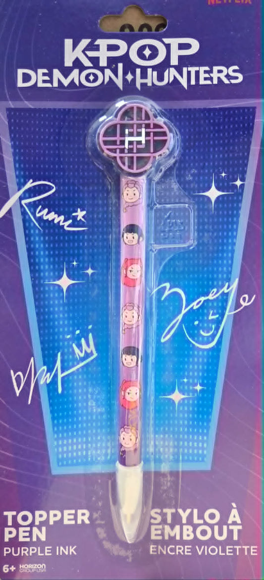 K-POP DEMON HUNTER Topper Pen