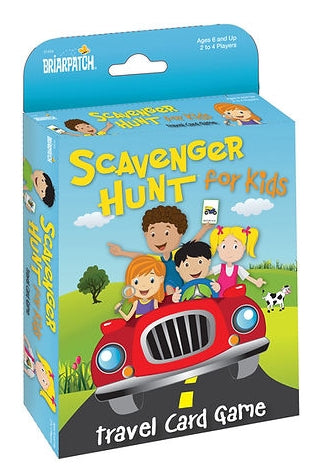 Scavenger Hunt for Kids  Travel Card Game