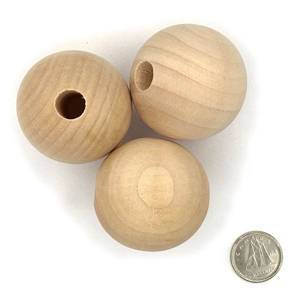 Bead - Round 1 1/2" (3/8" Hole)