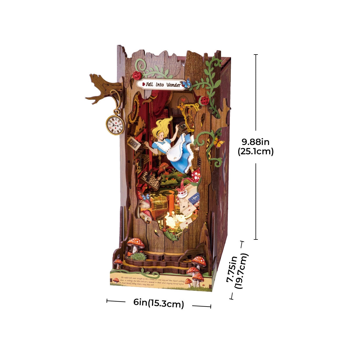 Rolife DIY Book Book Kit - Fall into Wonder TGB12