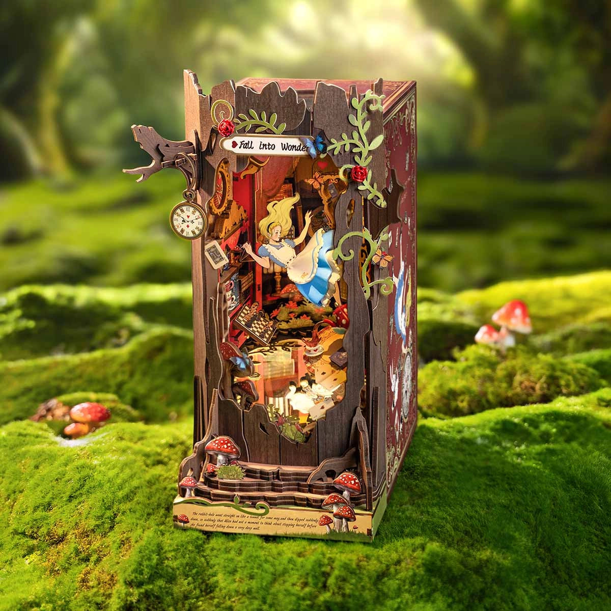 Rolife DIY Book Book Kit - Fall into Wonder TGB12