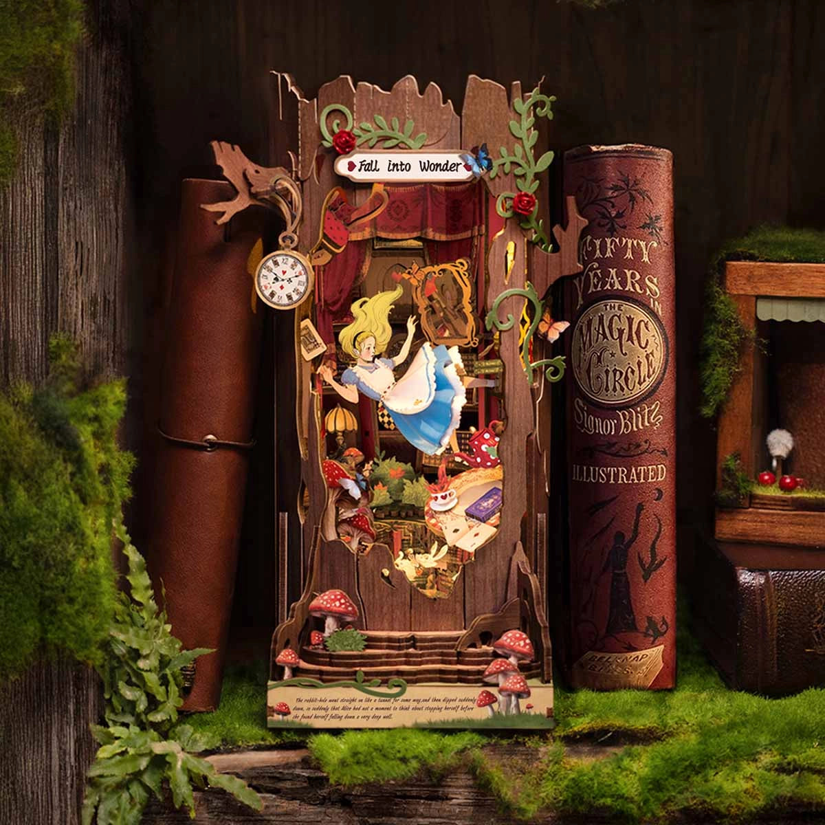 Rolife DIY Book Book Kit - Fall into Wonder TGB12