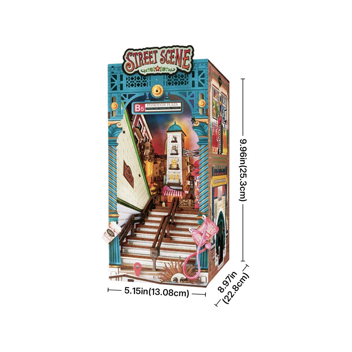 Rolife DIY Book Nook Kit - Street Scene TGB13