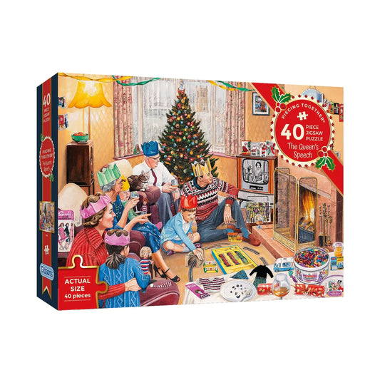 THE QUEEN’S SPEECH 40 EXTRA LARGE PIECE JIGSAW PUZZLE