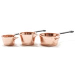 Miniature - Copper Pots 3pc