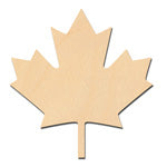 Wood  8.5"  Maple Leaf