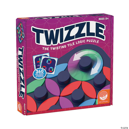 Twizzle Twisting Tile Logic Puzzles
