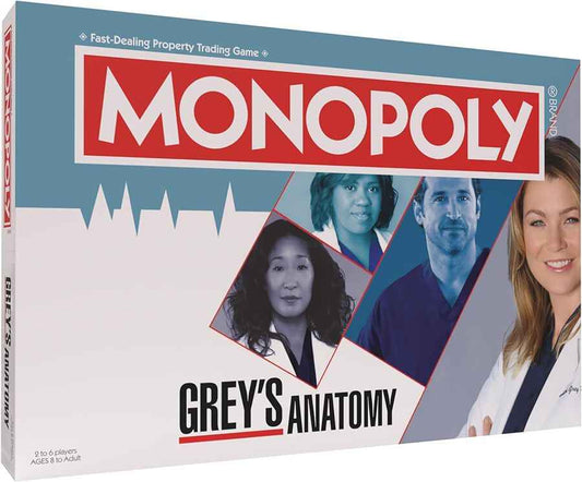 Monopoly Grey's Anatomy Edition Board Game
