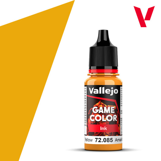 Vallejo Game Color – 72.085 Yellow Ink