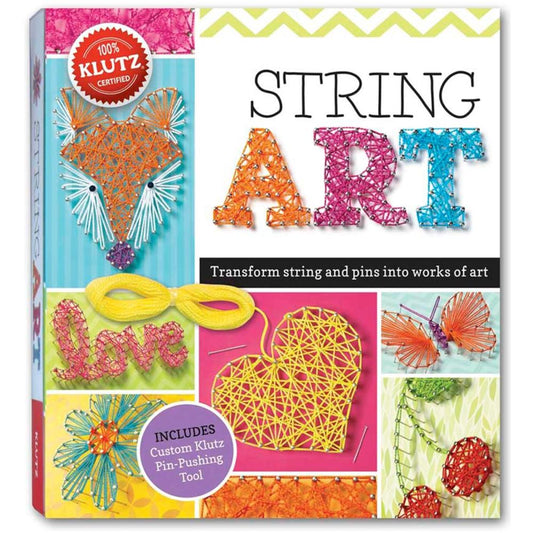String Art Book & Activity Kit