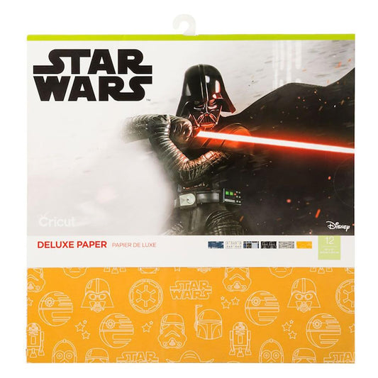 Cricut 12"X12" Deluxe Paper 12/Pkg Star Wars