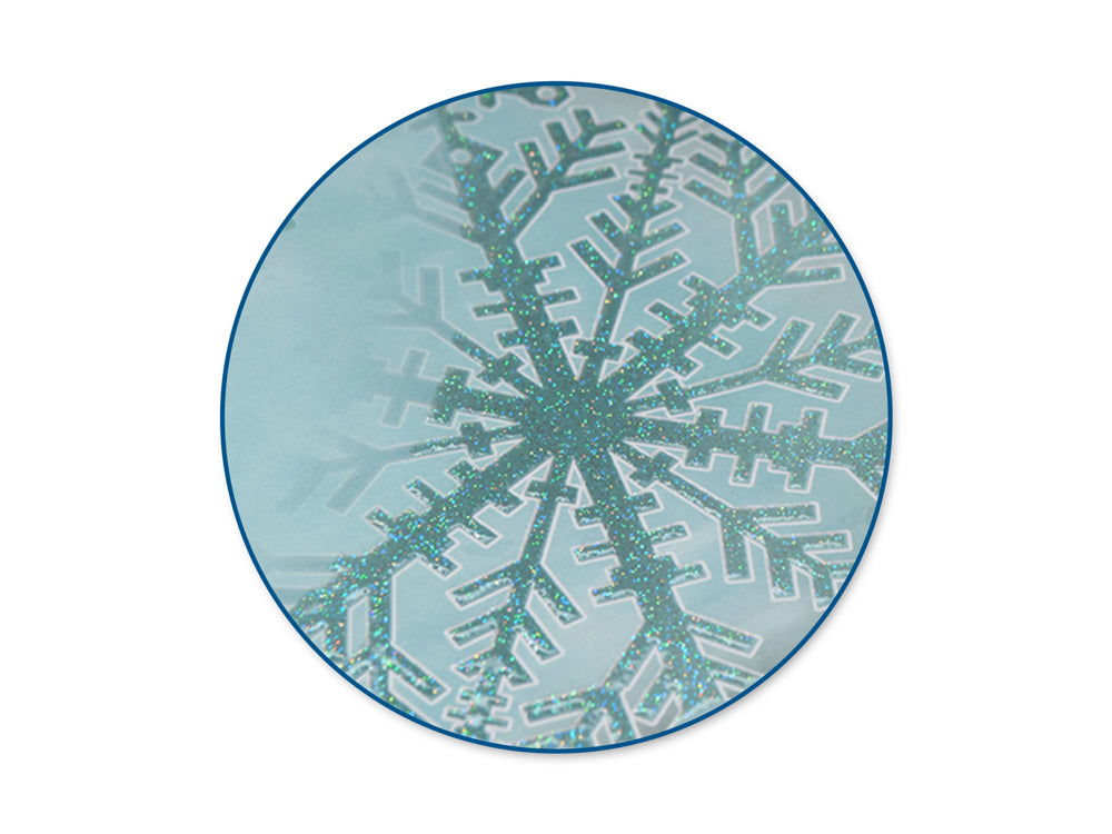 Holiday Cardstock: 12"x12" Glitter Embossed Dble-Sided Winter Wonderland