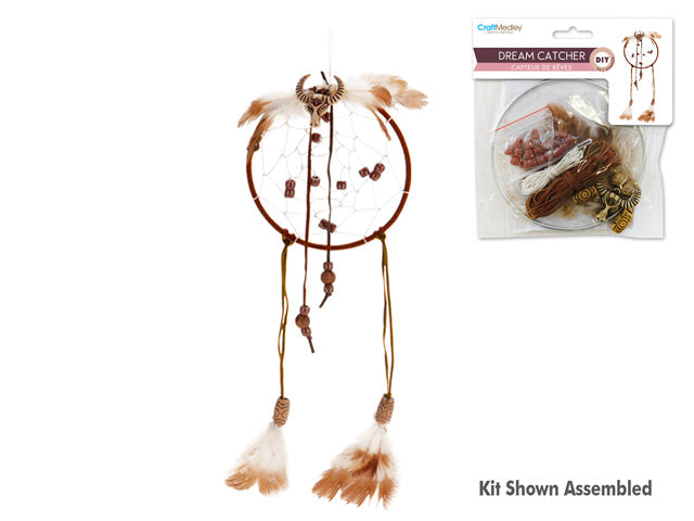 Dream Catcher Kit - 5" Circle- NATURAL