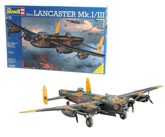 1:72 REVELL Avro Lancaster Mk.I/III Product number: 04300