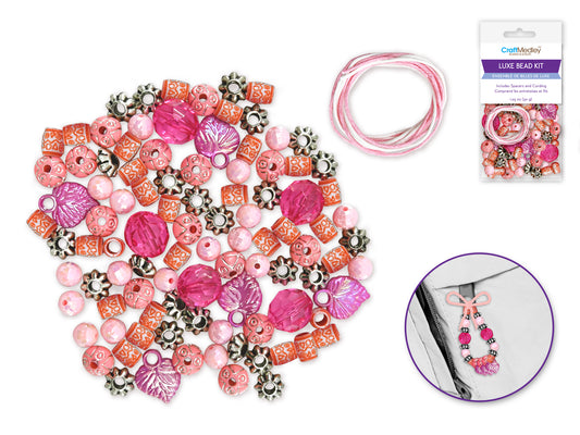 Acrylic Bead Kit: 30g Luxe Kit w/Spacers & Cordingn