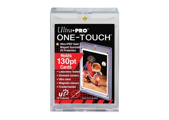 Ultra Pro One Touch Magnetic Card Holder 130pt With UV Protection Thick Cards