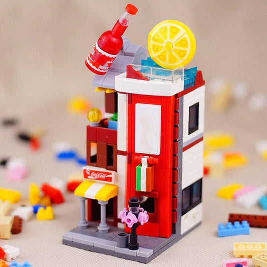 Soda Store | LOZ Mini Block Building Bricks Set Mini Street