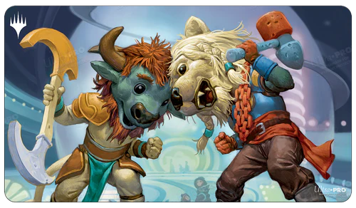 Unfinity Face Off Standard Gaming Playmat for Magic: The Gathering