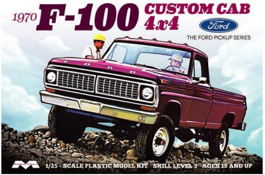 1/25 1970 Ford F100 Custom Cab 4x4