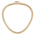 UNIQUE CRAFT Wood Embroidery Hoop - Shaped