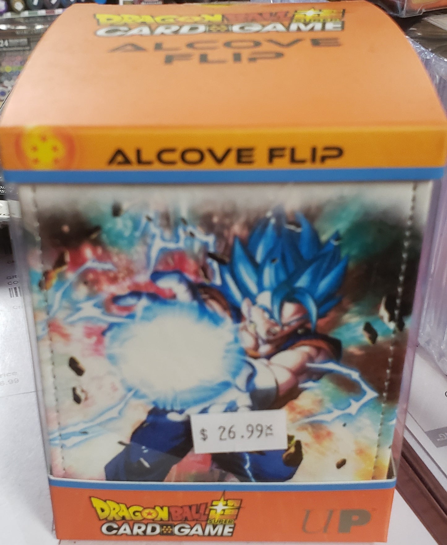 ULTRA PRO DRAGON BALL SUPER 100+ ALCOVE FLIP DECK BOX