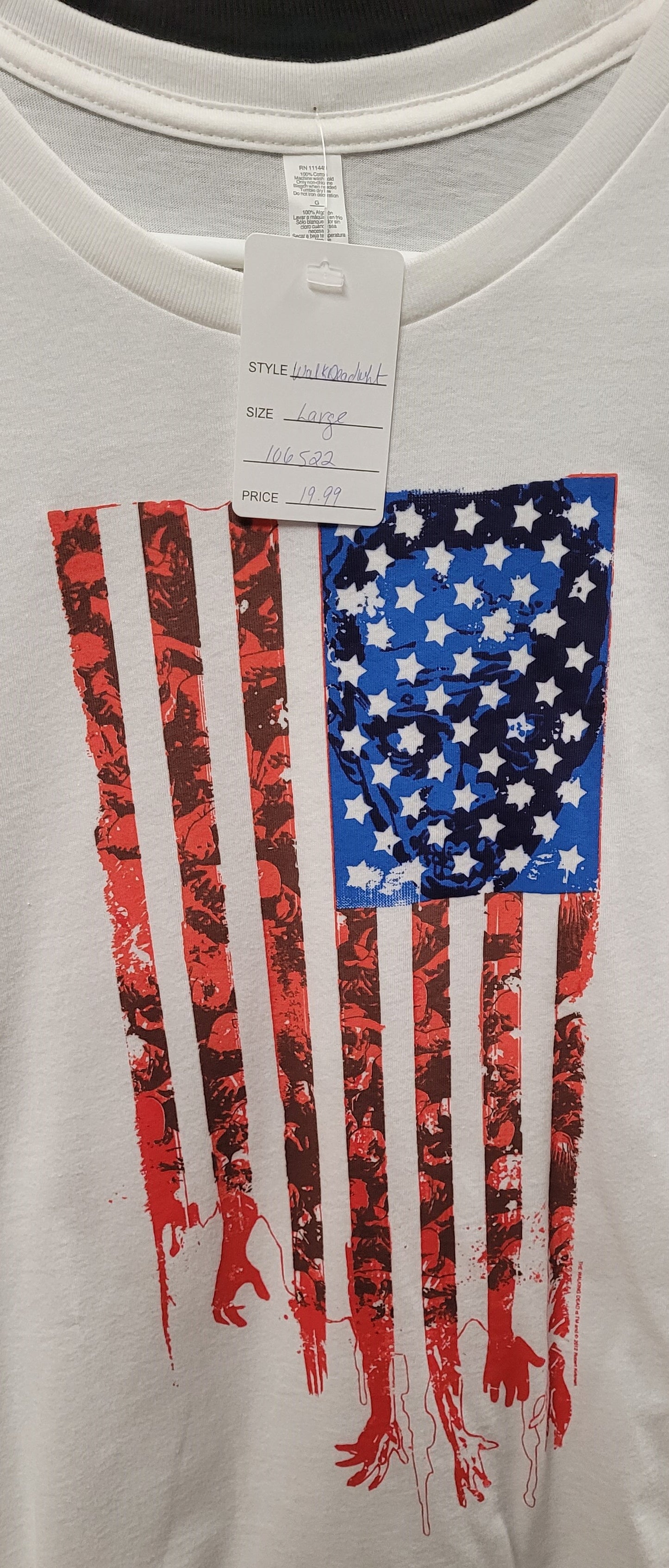 Walking Dead Flag T-Shirt