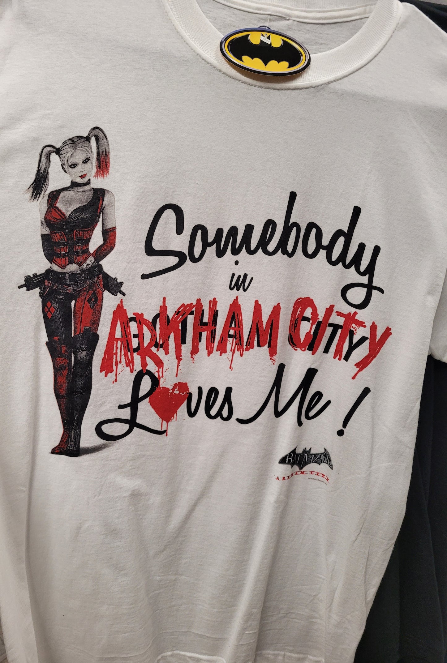 Somebody in Arkham City Loves Me Harley T-Shirt