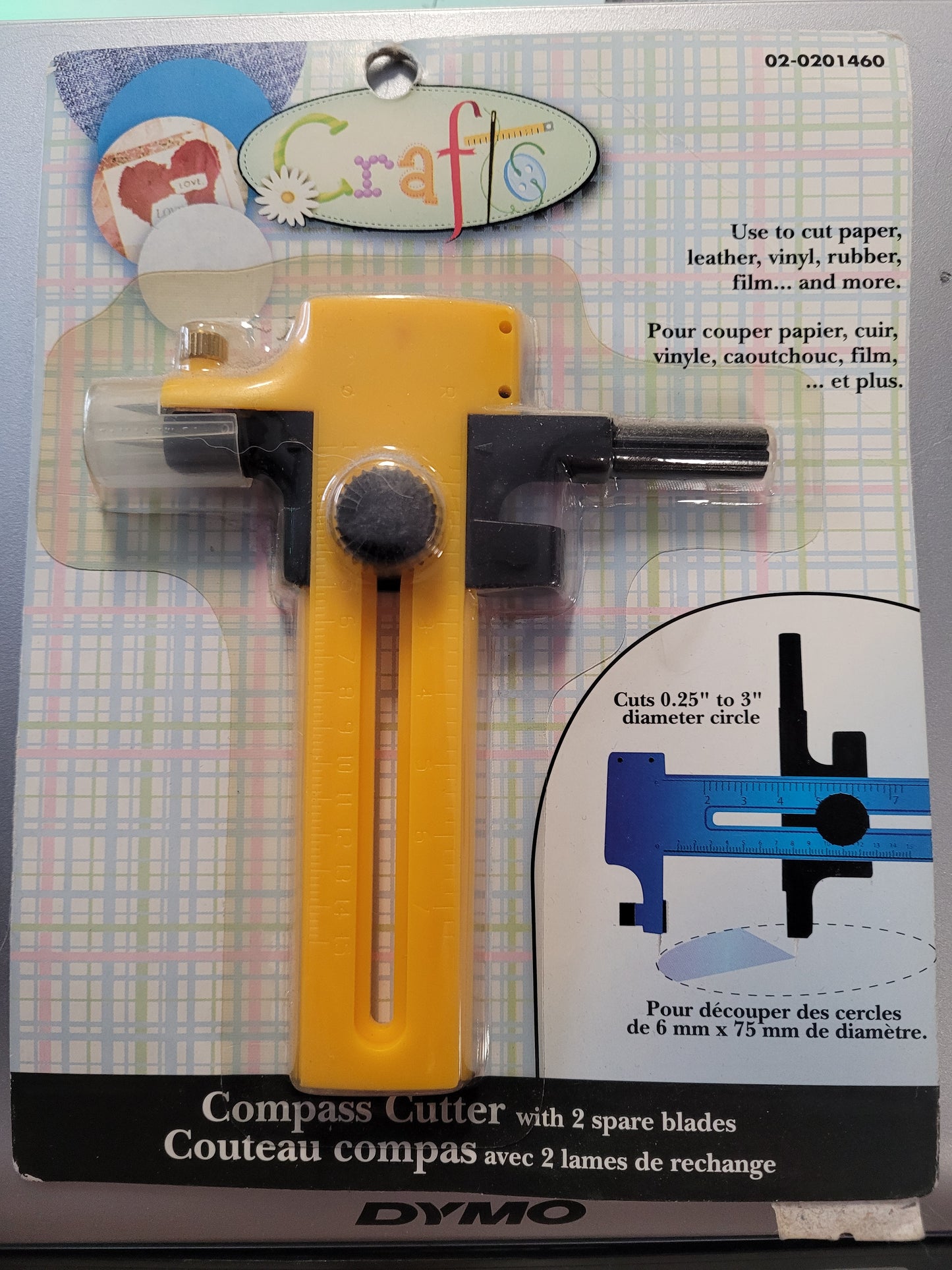 Crafts Compass Cutter with 2 Spare Blades