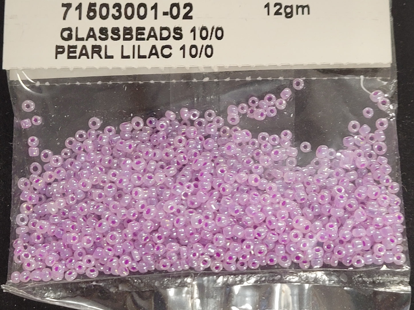 Opaque Pearl Lilac 10/0
