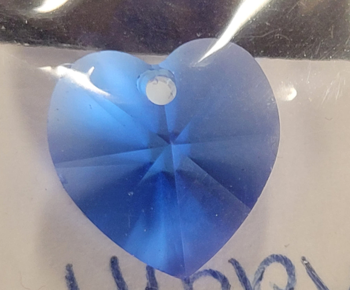 Swarovski Pendant 6202 Heart 10.3x10mm Light Sapphire