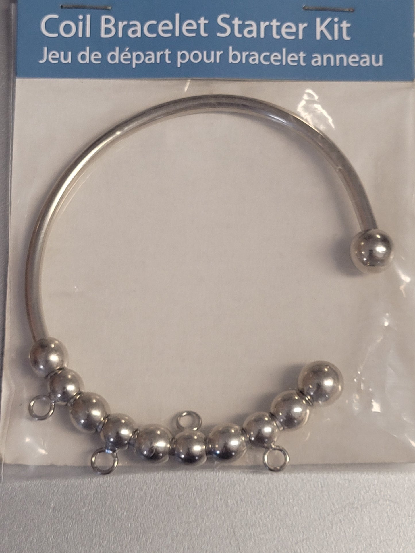 Silver COIL BRACELET STARTER KIT