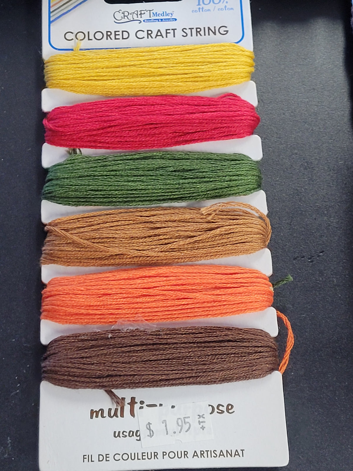 Sticky Craft String Multi-Purpose Craft String – Crafts N' Things Hobbies & Games