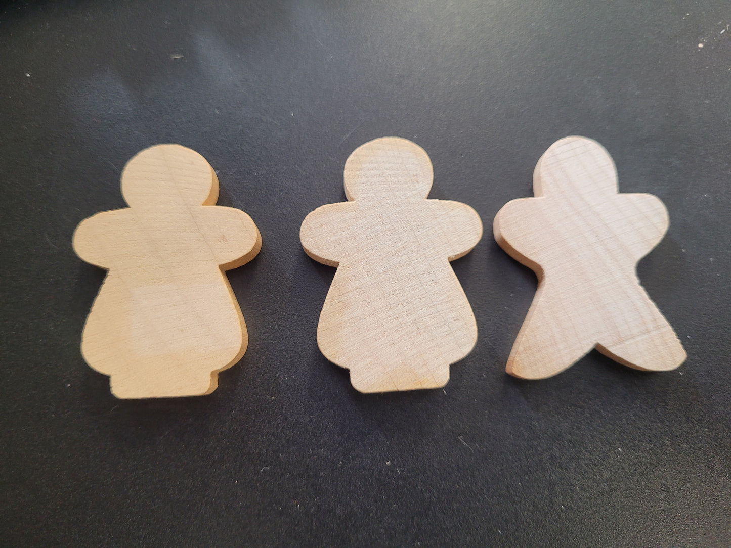 Chunkies 1/4"thick  Cookie Girls & Gingerbread Man
