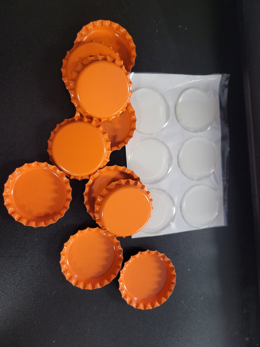 Standard 1" Bottle Caps w/ Epoxy Dots